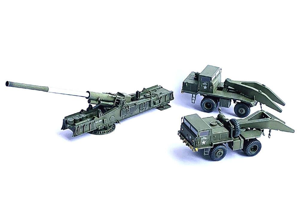 Alt View 1. Dragon Models - United States M65 Atomic Cannon Artillery Olive Drab US Army "NEO Dragon Armor" 1/72 Plastic Model by Dragon Models.