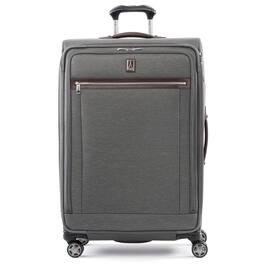 Travelpro - Platinum Elite Softside Expandable 29" Checked Spinner - Vintage Grey