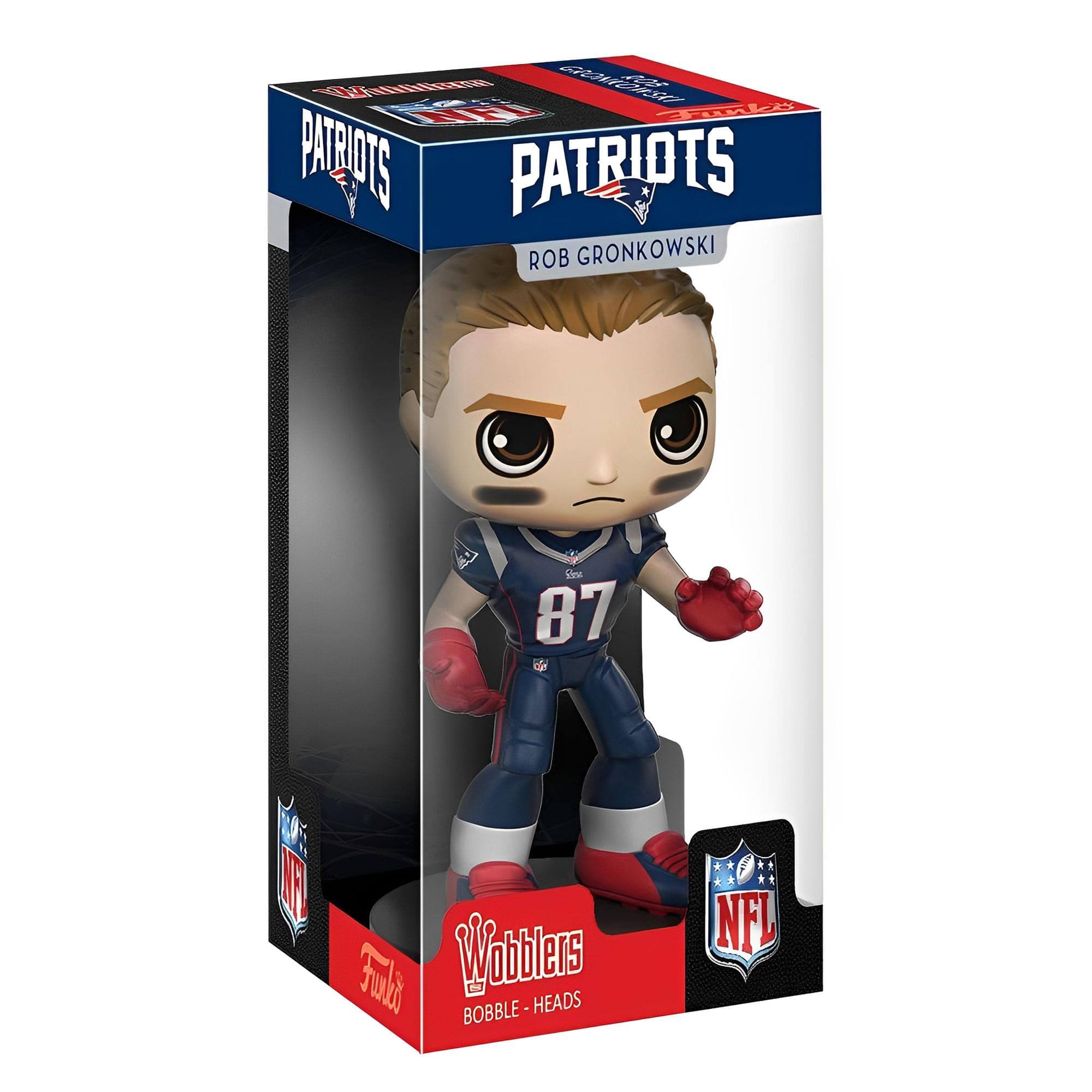 PATRIOTS  
ROB GRONKOWSKI  
87  

NFL  
FUNKO  
BOBBLE-HEADS