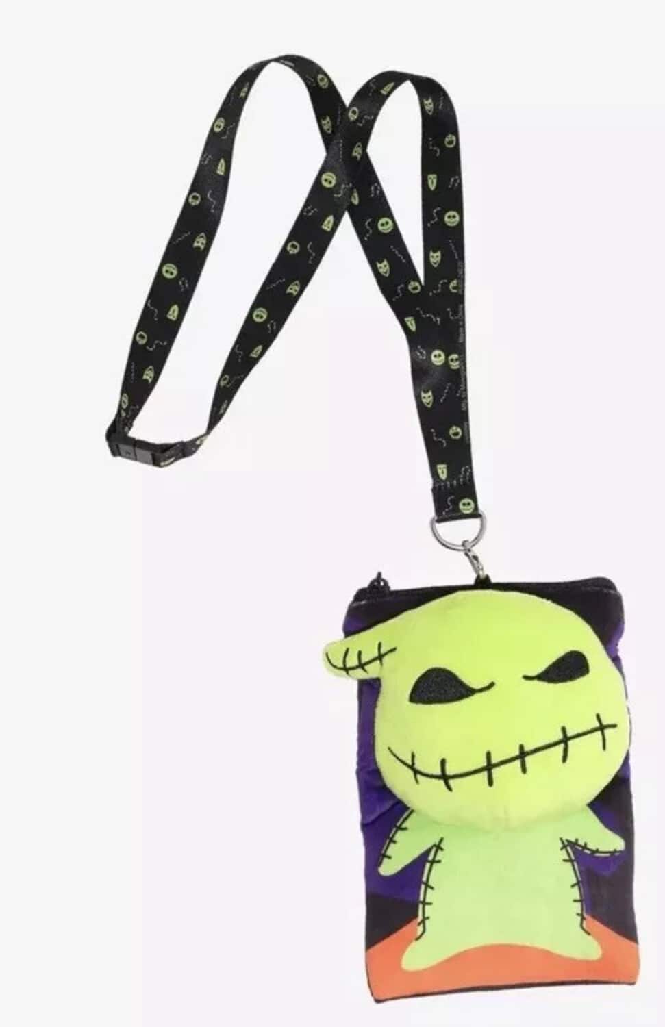 Monogram - The Nightmare Before Christmas - Oogie Boogie Deluxe Lanyard with Card Holder - COLLECTABLES - Multicolor