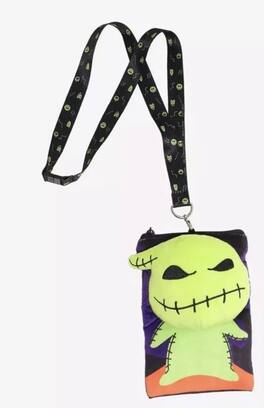 Monogram - The Nightmare Before Christmas - Oogie Boogie Deluxe Lanyard with Card Holder - Collectibles - Multicolor