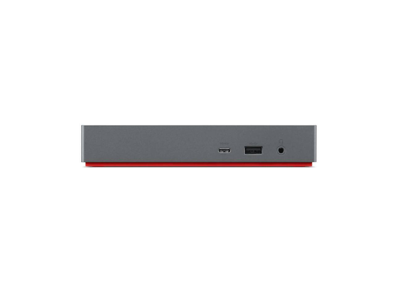 Alt View 2. Lenovo - Lenovo ThinkPad Dock - 135W, USB-C, 3 Displays, USB 2.0, USB-A, HDMI, DisplayPort.