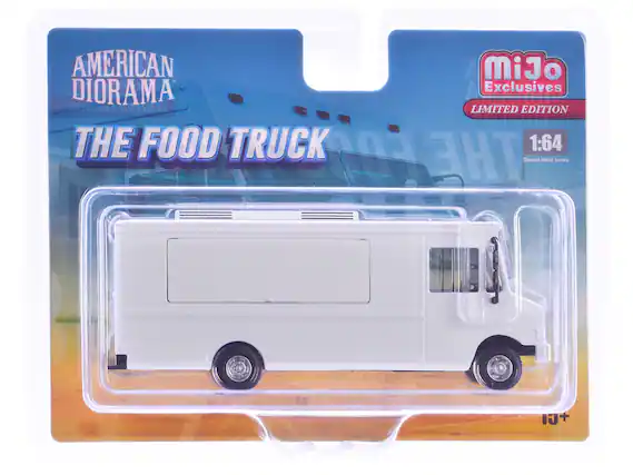 AMERICAN DIORAMA
THE FOOD TRUCK
miJo Exclusives
LIMITED EDITION
1:64
Diecast Metal Series
10+