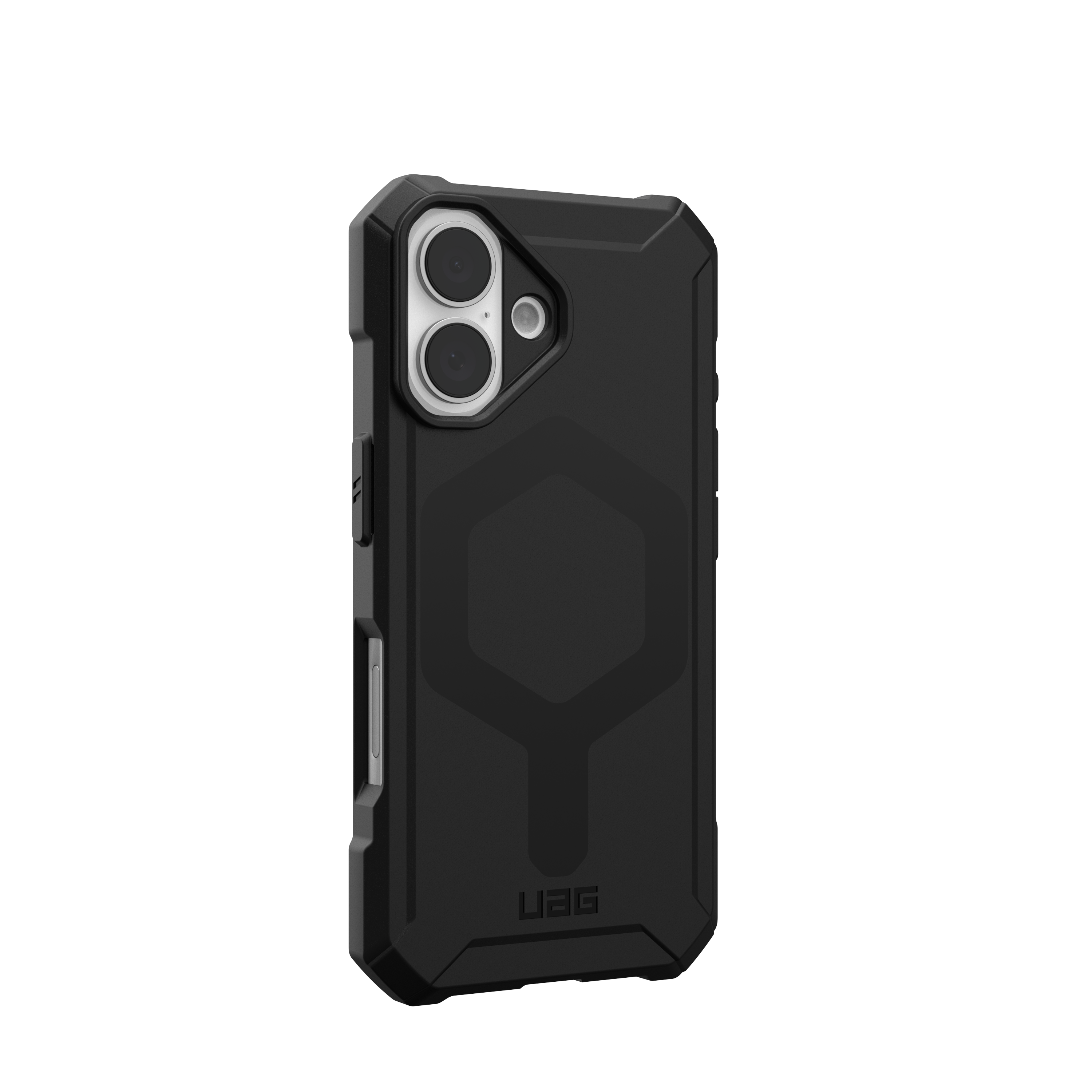 Alt View 2. UAG - Essential Armor Series Case with Magsafe for Apple iPhone 16 - Black.