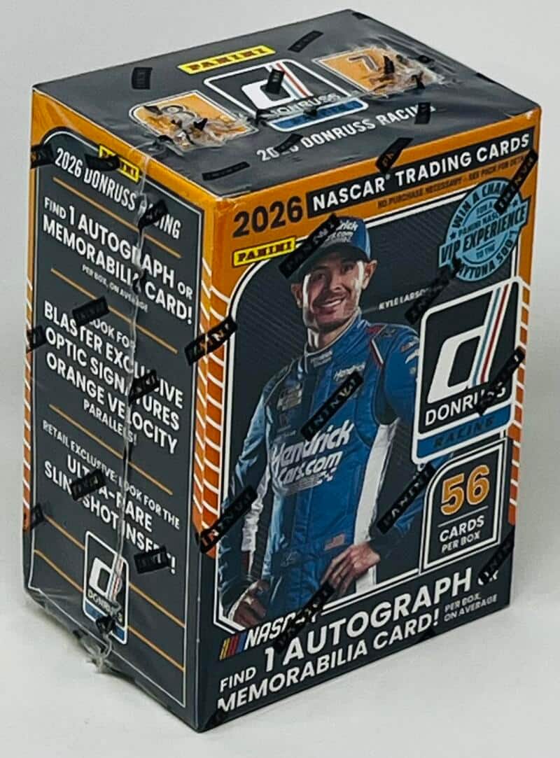 2026 Panini Donruss NASCAR Racing Blaster Box price history on PriceWatchPro