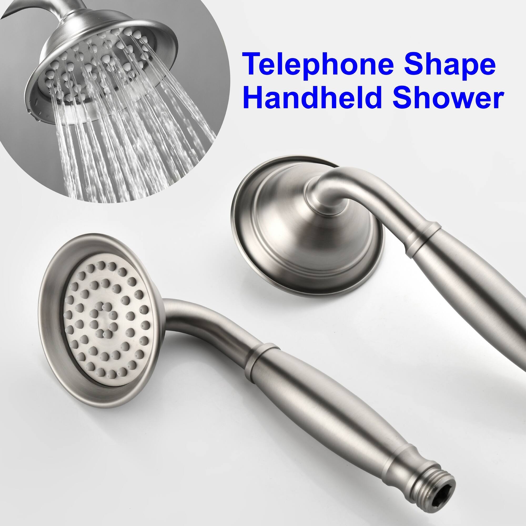 Telephone Shape Handheld Shower