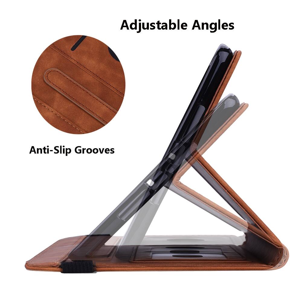 Adjustable Angles  
Anti-Slip Grooves