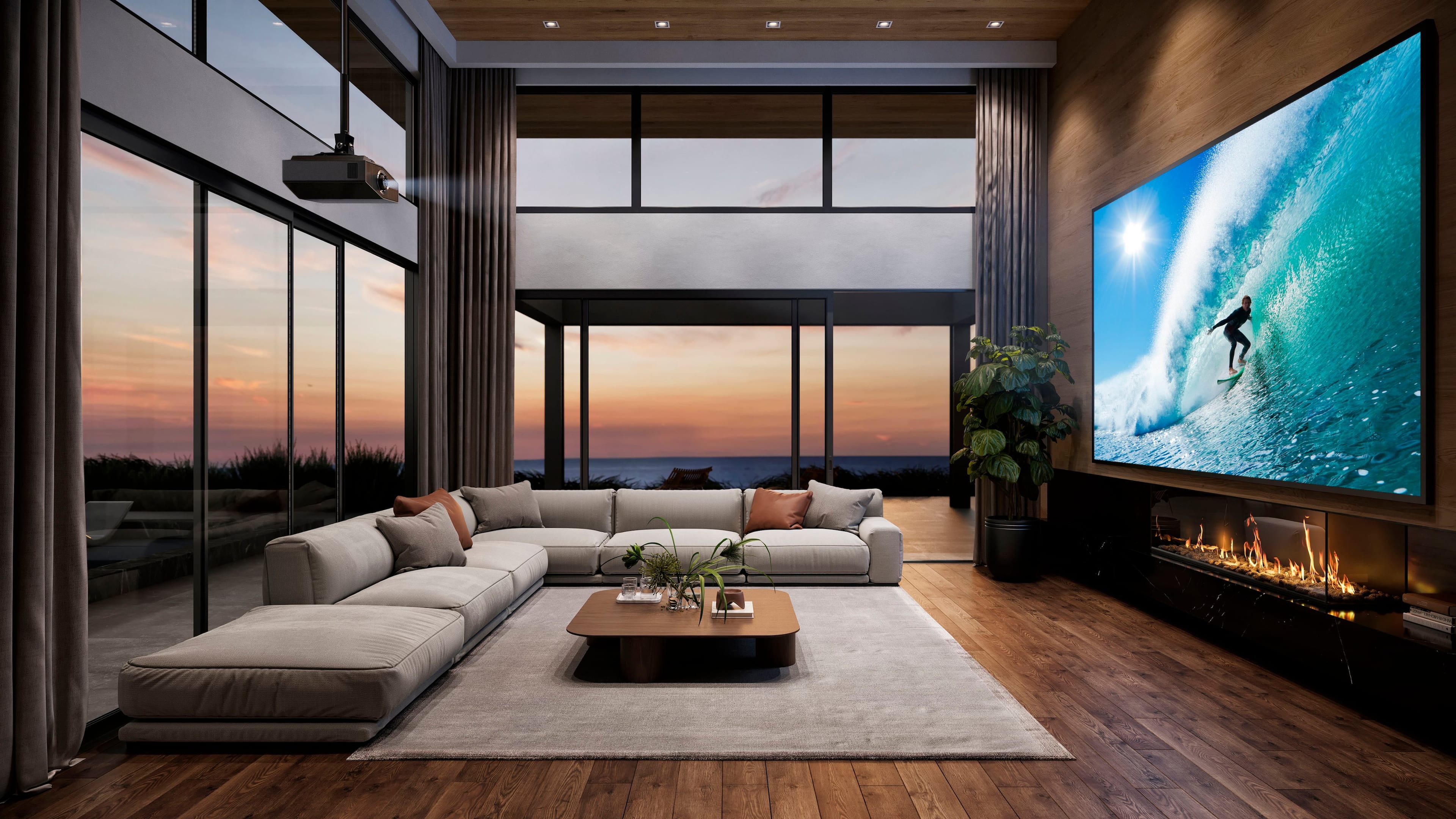 Alt View 14. Sony - BRAVIA Projector 9 - 4K HDR Laser Home Theater Projector with Native 4K SXRD Panel - Black.