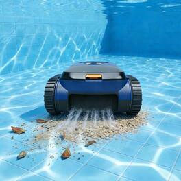 Loheer - Cordless Robotic Pool Cleaner for In-Ground Pools up to 2150 sq.ft, Automatic Pool Vacuum, Lasts 180 Mins