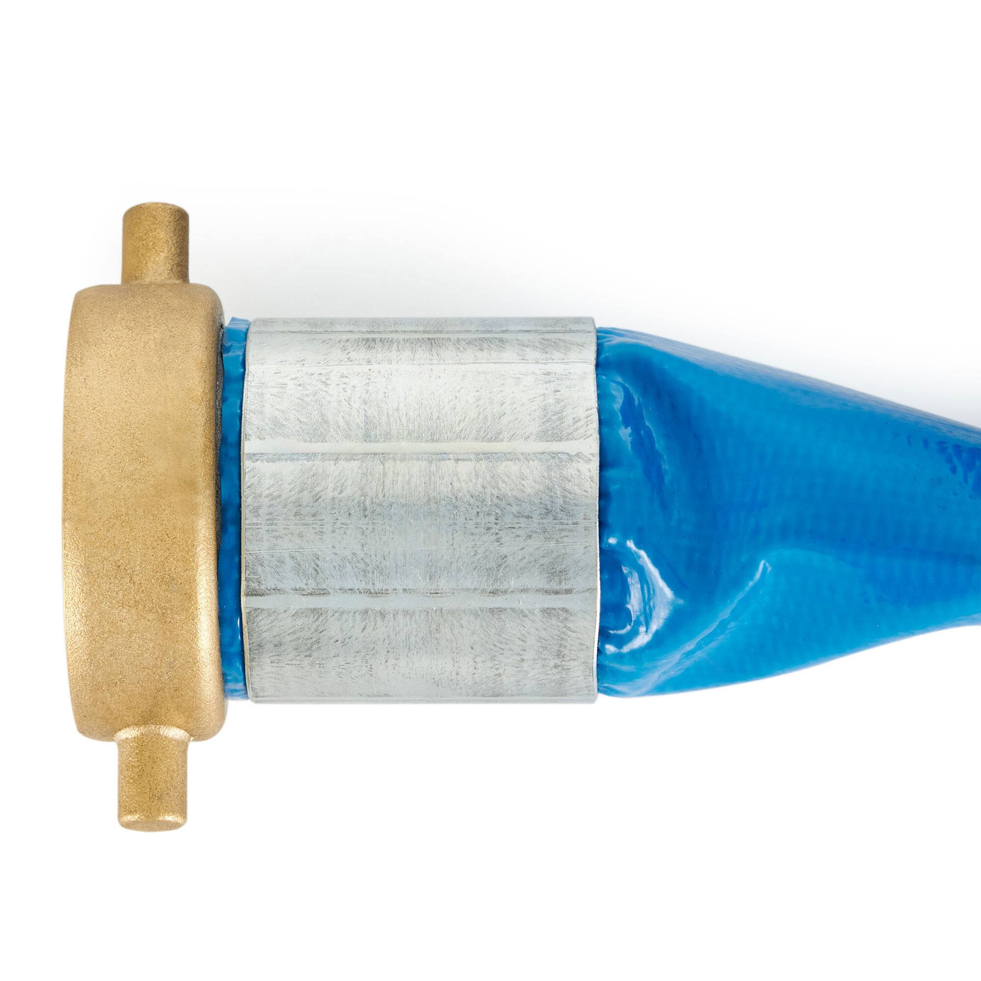 Alt View 2. Apache - Apache 98138040 2 Inch Diameter 25 Foot Length 70 PSI PVC Lay Flat Hose, Blue - Blue.