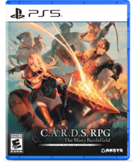 PS5
C.A.R.D.S. RPG
The Misty Battlefield
Total Warfare Edition
AKSYS GAMES
EVERYONE 10+
ESRB