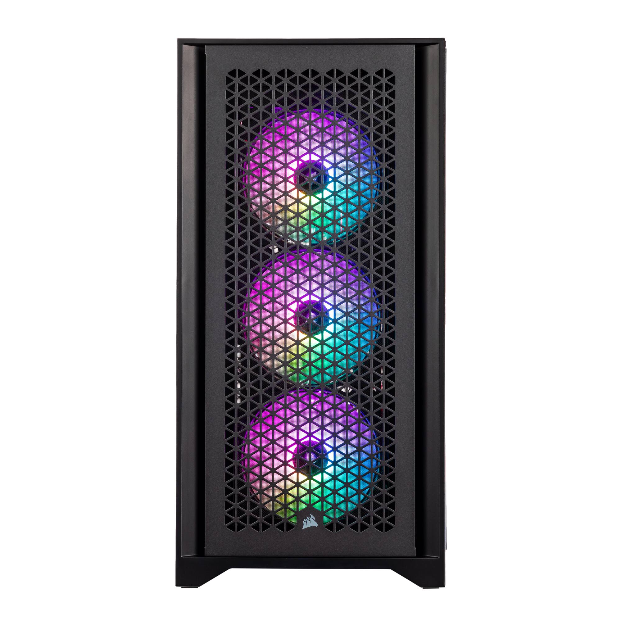 Alt View 5. Velztorm - Velztorm Armix Gaming Desktop (Ryzen 9 7900X, 32GB, 2TB SSD + 2TB 3.5 HDD, RTX 5080, Win 11 Pro ) - Black.