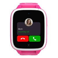 Xplora - Kids' X3GO3 (GPS + Cellular) Smartwatch 42mm Calls, Messages, SOS, GPS Tracker, Camera, Step Counter, SIM Card included - Pink - Front_Zoom