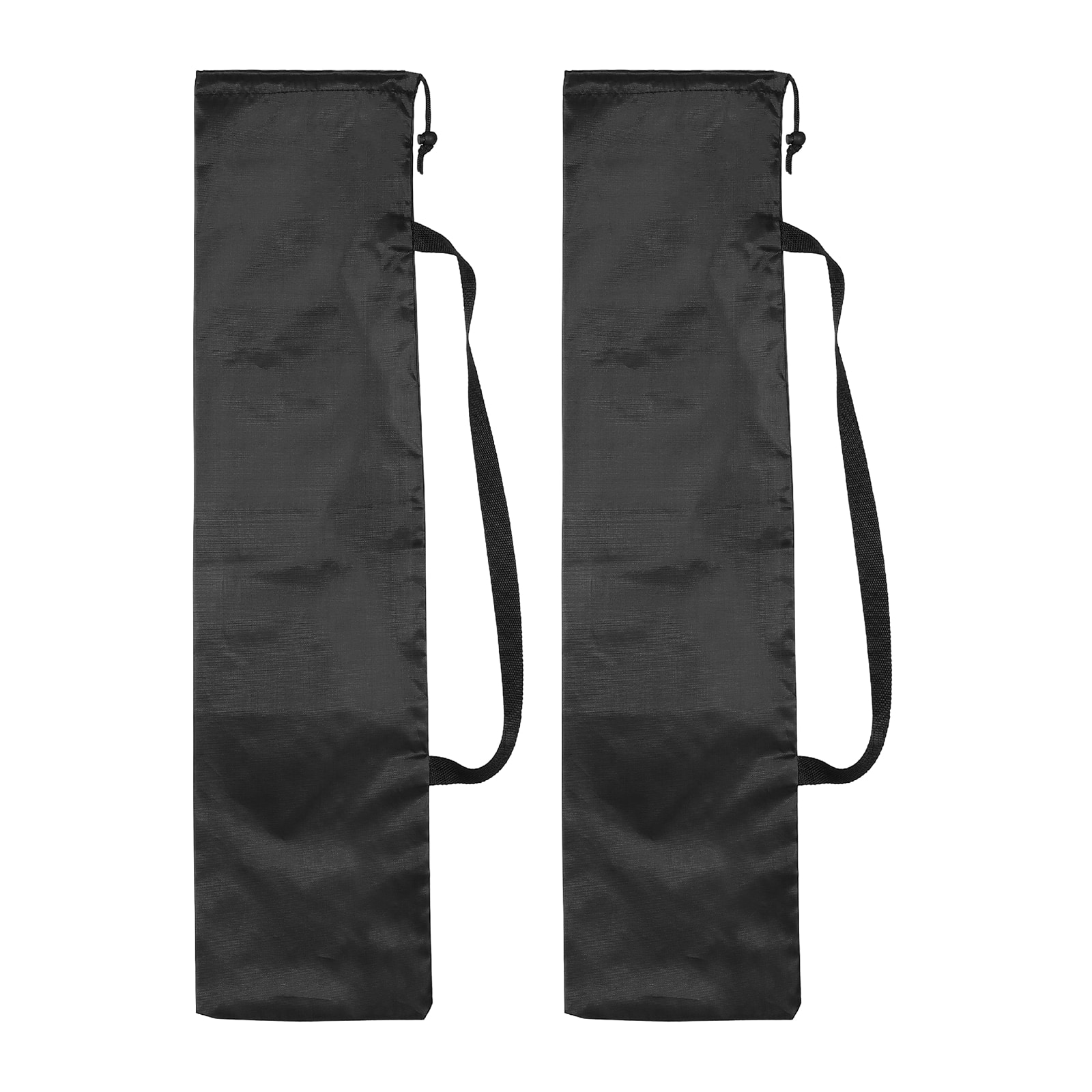 Unique Bargains - 32"x8" Tripod Case, 2pcs Oxford Padded Bag for Camera Gear, Mic, Light Stand - Black