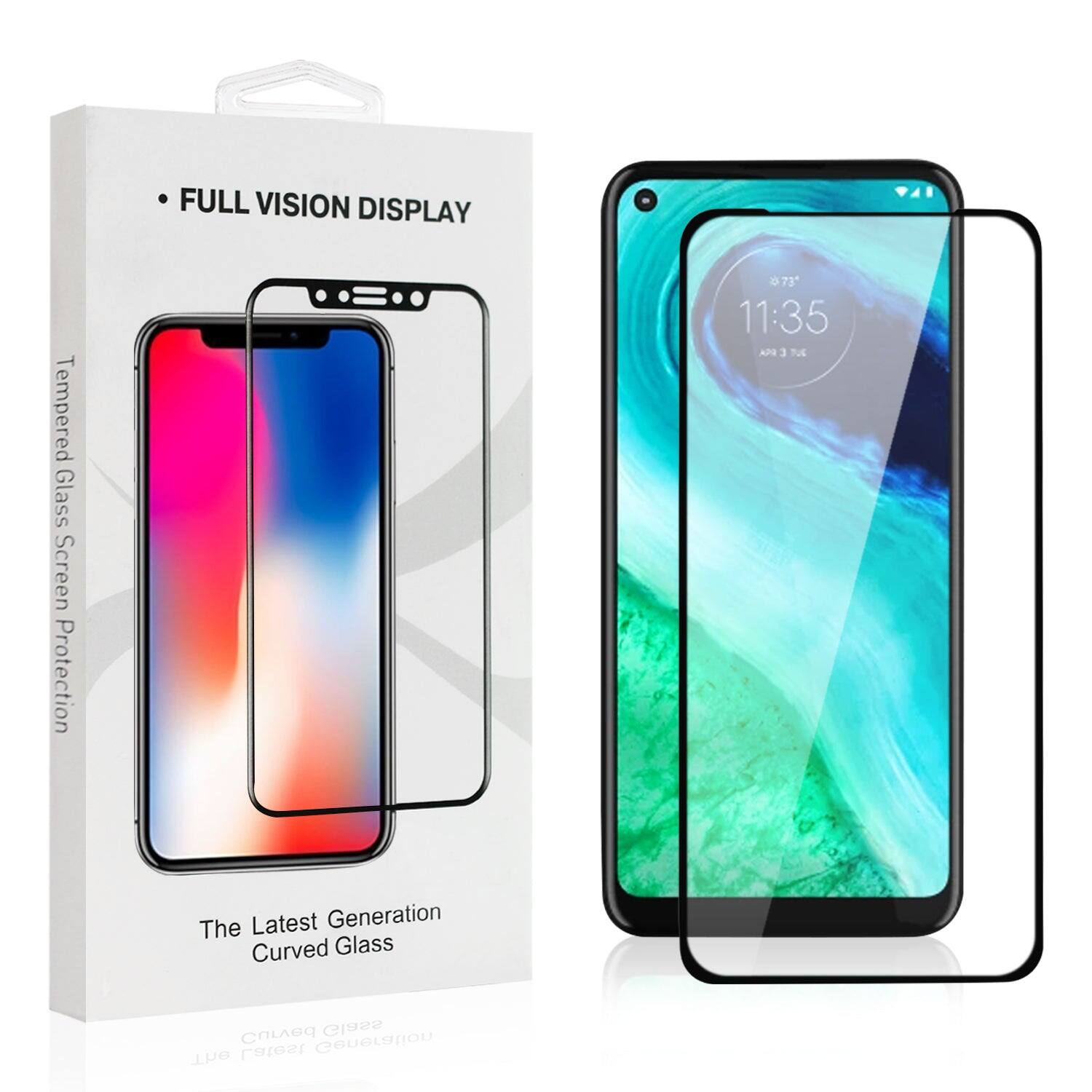 FULL VISION DISPLAY
Tempered Glass Screen Protection
The Latest Generation Curved Glass
11:35
APR 3 TUE