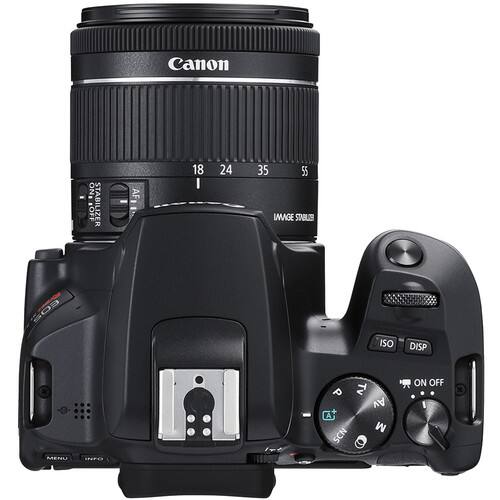 Canon *NO OFF STABILIZER AF 18 I 24 35 55 IMAGE STABILIZER 50S ISO DISP P TV Av + A M SCN ON OFF x MENU INFO