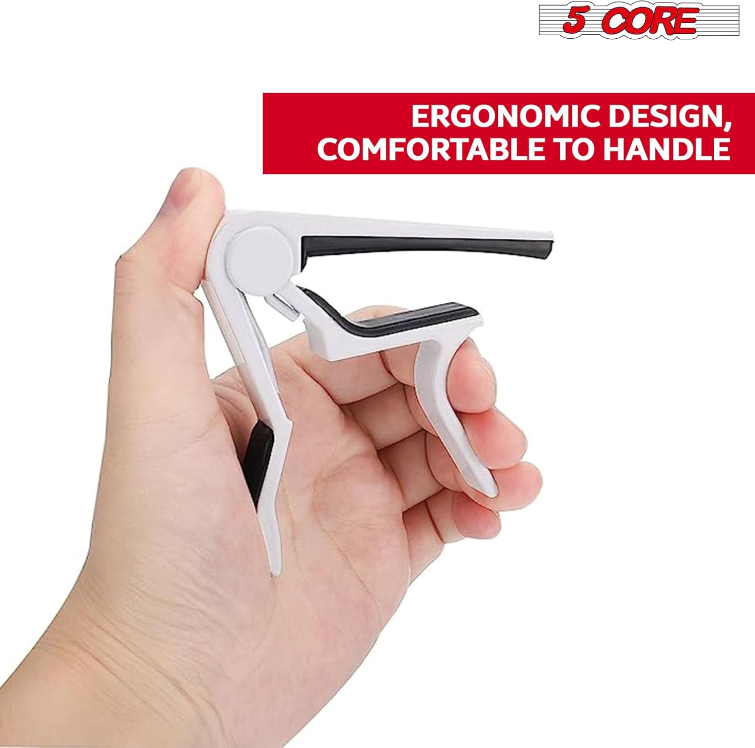 5 CORE  
ERGONOMIC DESIGN, COMFORTABLE TO HANDLE