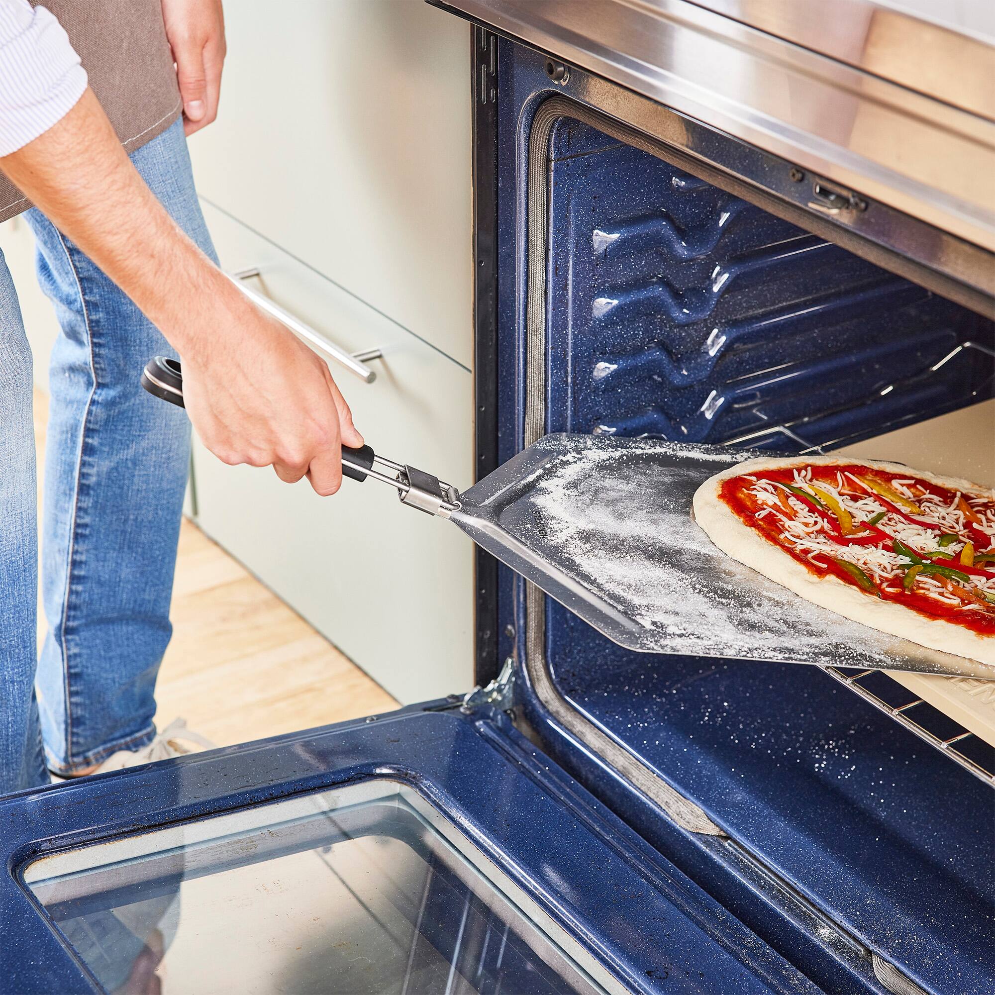 Alt View 4. Henckels - Henckels BBQ Stainless steel Pizza Peel - Stainless Steel.