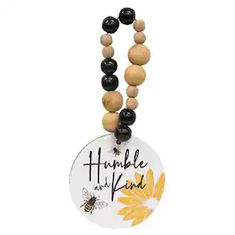 BreeBe - *Bee Humble and Kind Bead Ornament - Multicolor