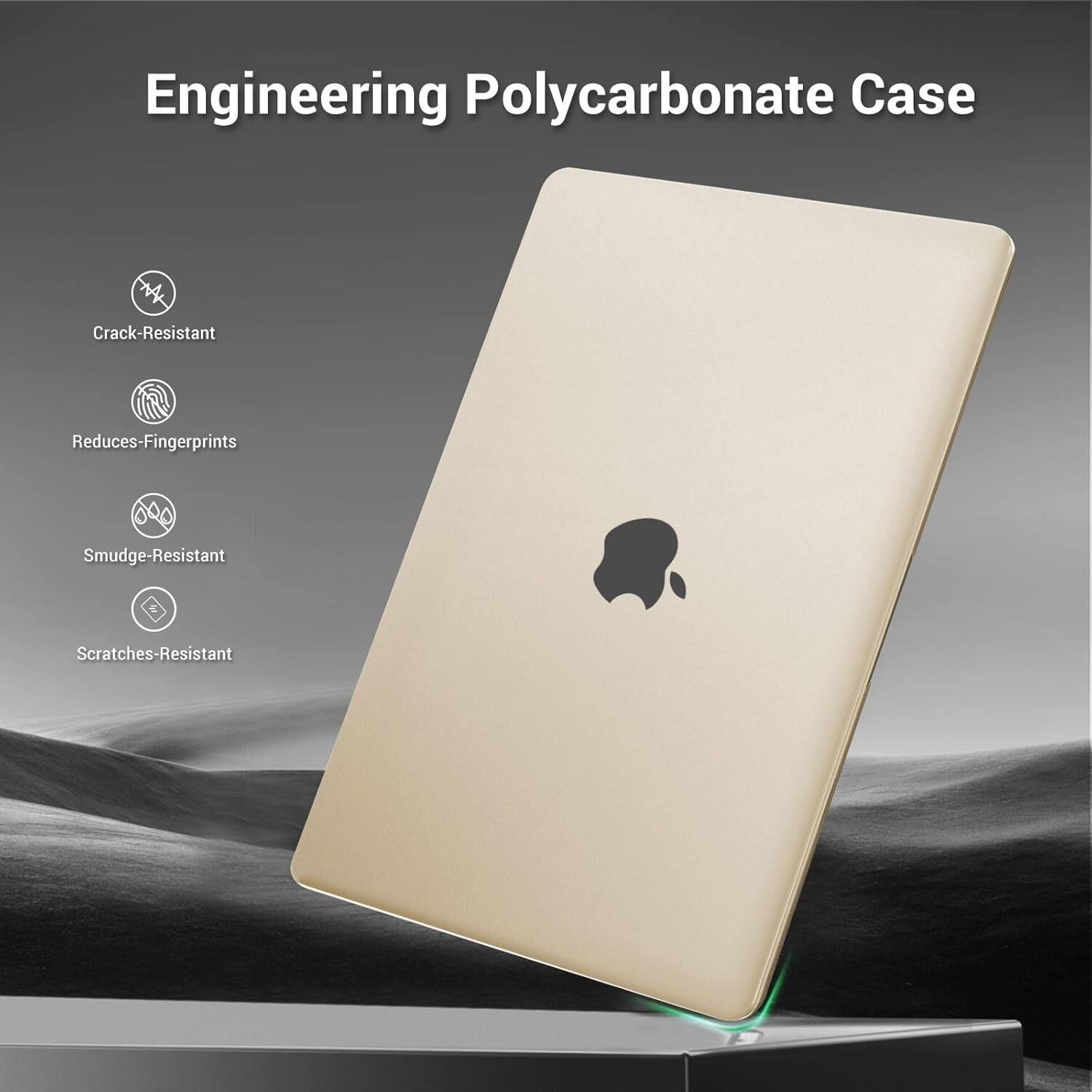 Engineering Polycarbonate Case

- Crack-Resistant
- Reduces Fingerprints
- Smudge-Resistant
- Scratches-Resistant