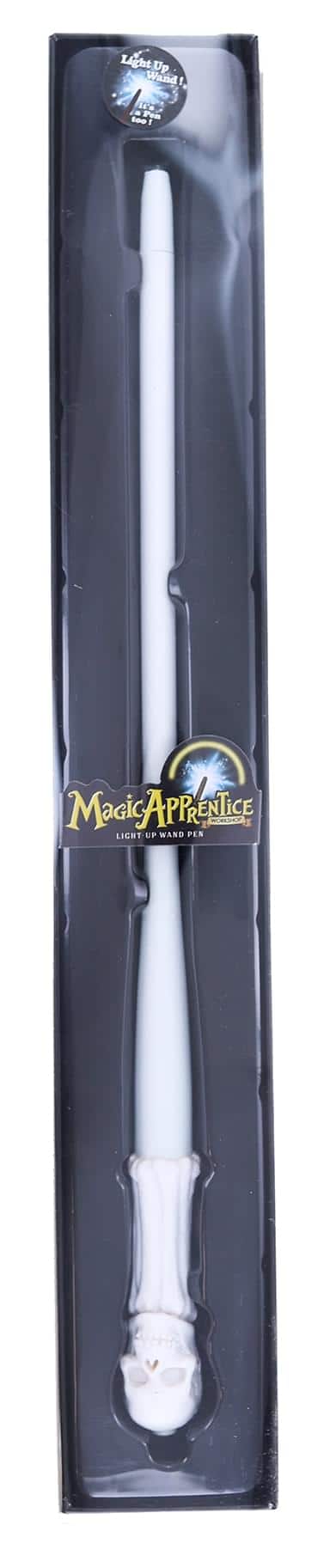Monogram - Magic Apprentice Wand Light-Up Wand Pen | One Random - Black