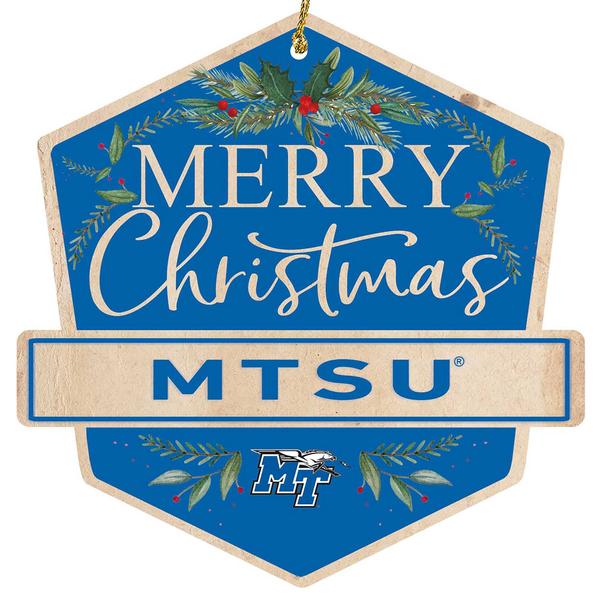MERRY Christmas  
MTSU  
MT