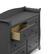 Alt View 14. Storkcraft - Avalon 6-Drawer Double Dresser - Gray.
