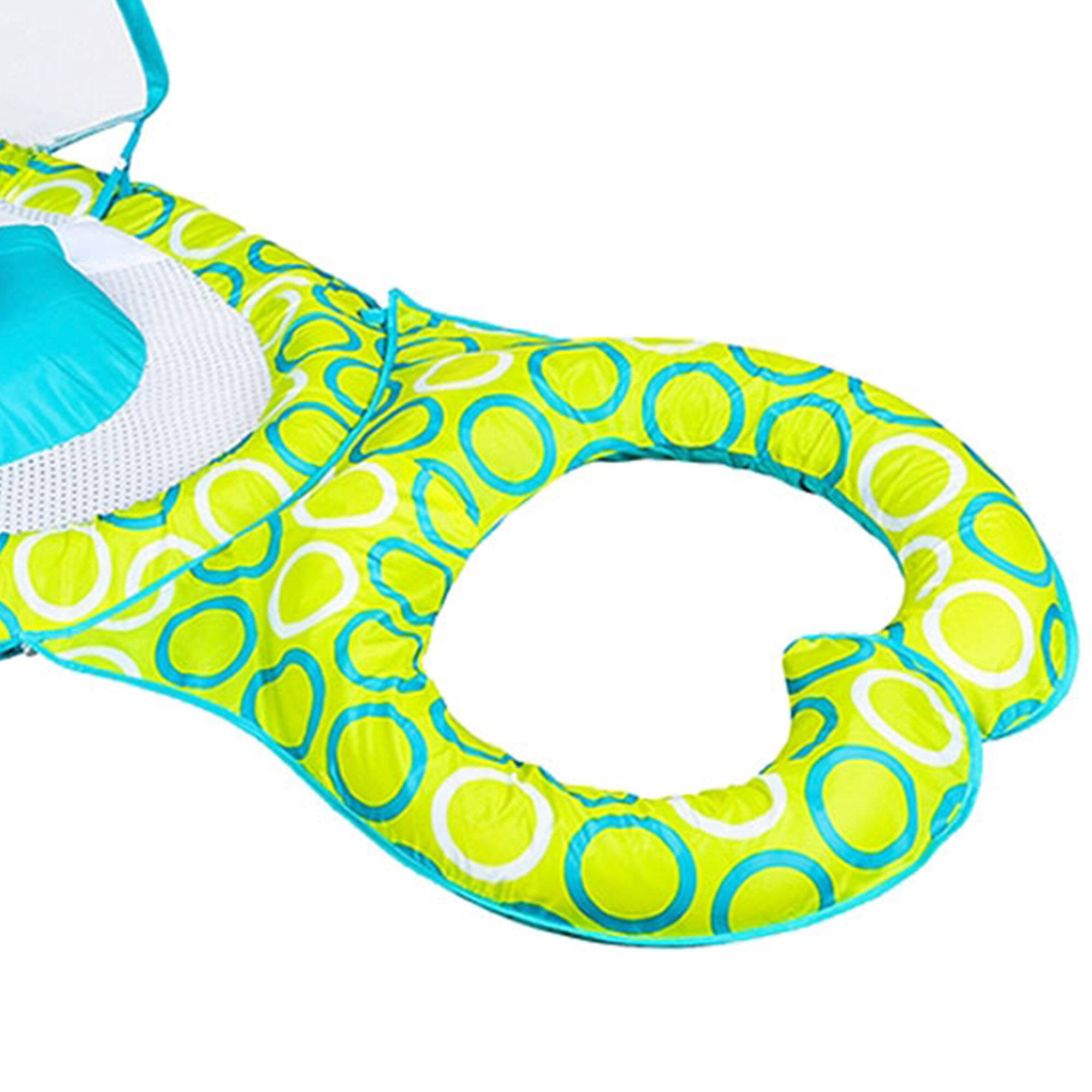 Alt View 4. SwimWays - Swimways 9 to 24 Months Mommy and Me Baby Spring Float with Canopy and Mesh Bed - Multicolor.