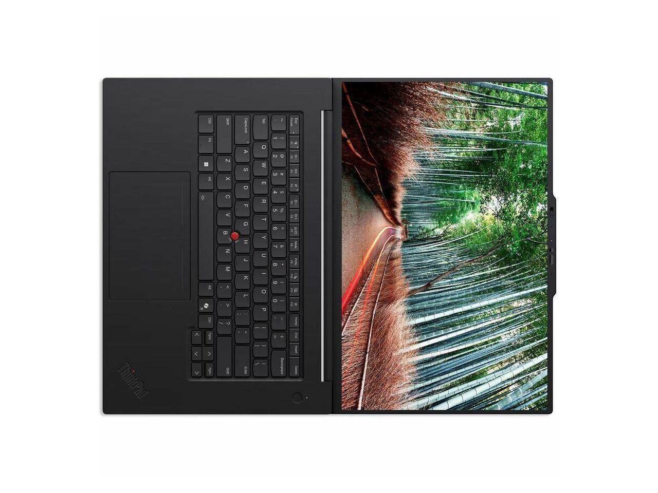 Alt View 3. Lenovo - Lenovo ThinkPad P1 Gen 8 21Q8001FUS 16" Touchscreen Mobile Workstation - 3.2K - 120 Hz - Intel Core Ultra 7 265H - vPro - Black.