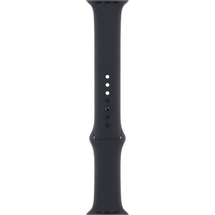 Apple - 3J606AMA Watch Band Demo 45MM Sport - Midnight Black