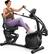 Angle. MERACH - MERACH Recumbent Exercise Bike for Seniors & Adults, Arm Swing Function, Exclusive App, LCD, Heart Rate Handle - Black.