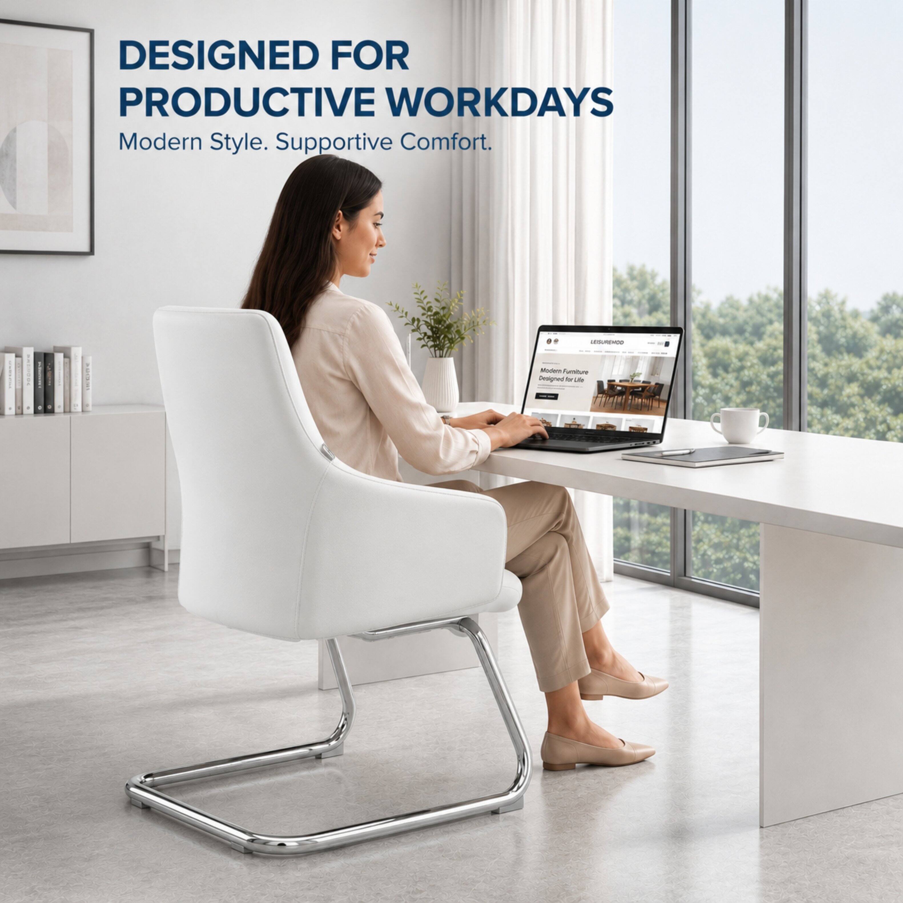 DESIGNED FOR PRODUCTIVE WORKDAYS  
Modern Style. Supportive Comfort.  

USSUREMOO  
Modern Furniture Designed for Life