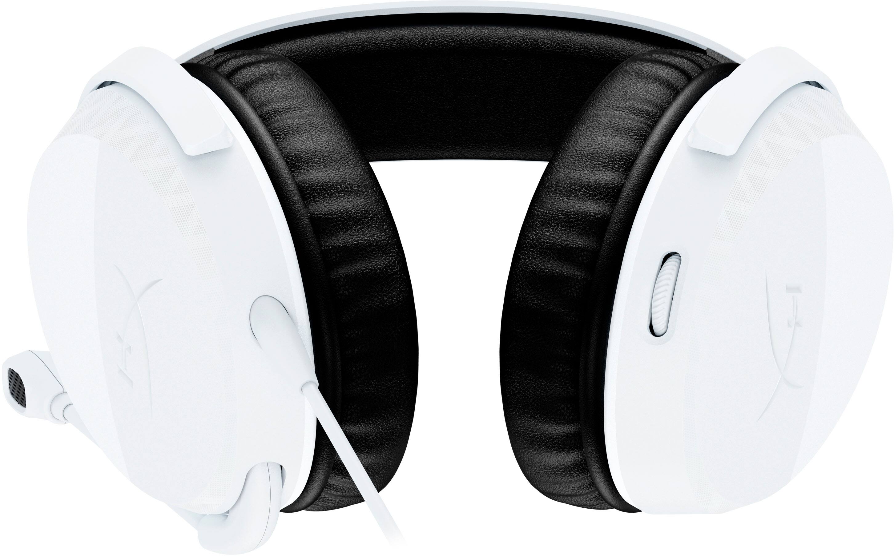 Alt View 1. HyperX - Cloud Stinger 3 Wired Gaming Headset w/ Adjustable Headband for PC, PS5, Xbox, Nintendo Switch, and Mobile - White.