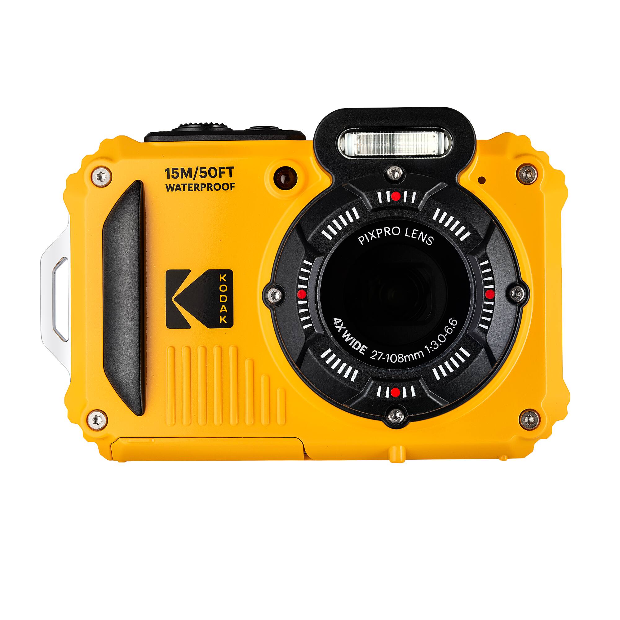15M/50FT WATERPROOF  
KODAK PIXPRO LENS  
4X WIDE 27-108mm 1:3.0-6.6