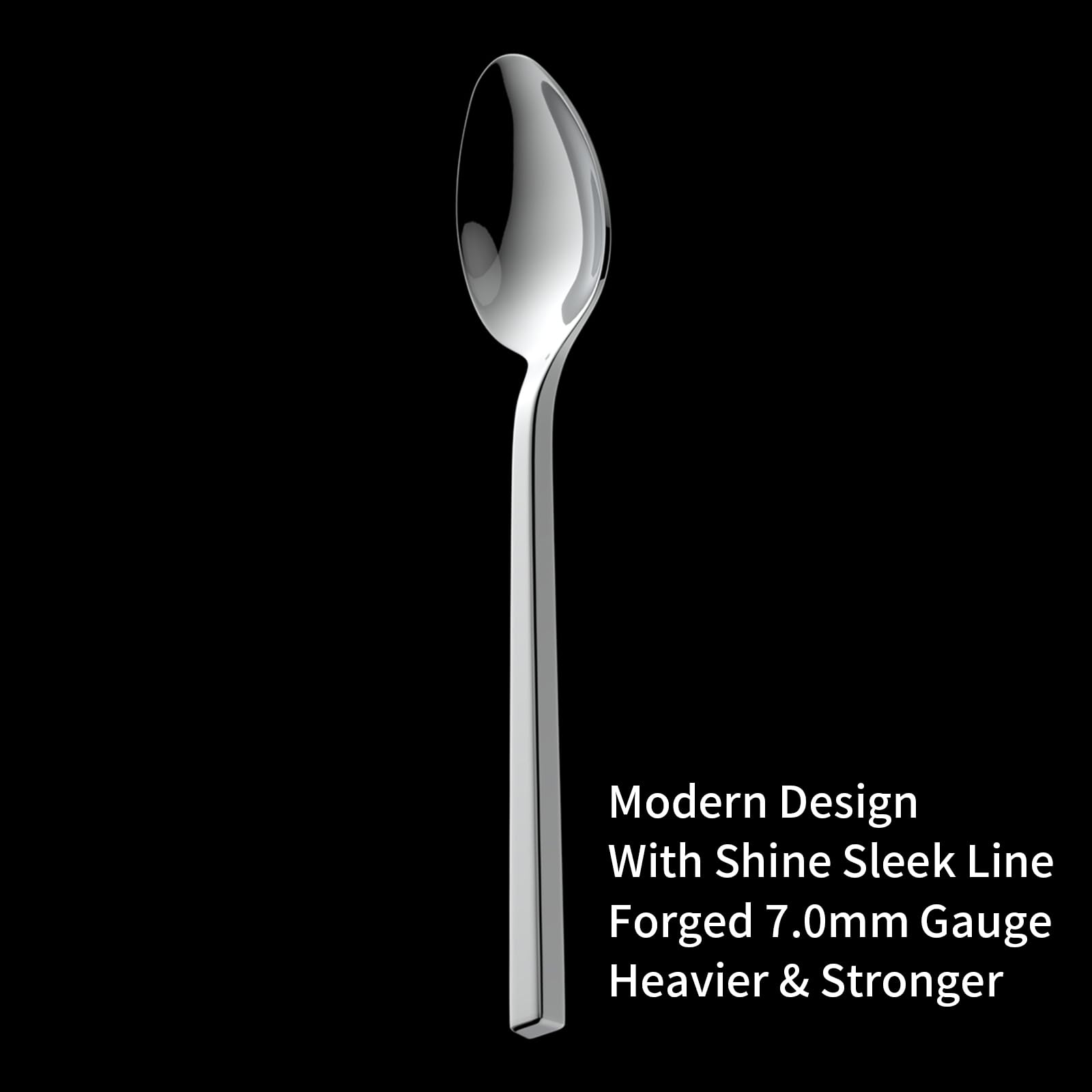 Modern Design With Shine Sleek Line Forged 7.0mm Gauge Heavier & Stronger