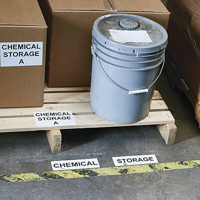 CHEMICAL STORAGE A  
CHEMICAL STORAGE A  
CHEMICAL STORAGE