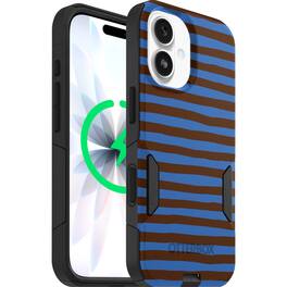 OtterBox - Artist Edition MagSafe Commuter Series Case for iPhone 17 - Cobalt Espresso