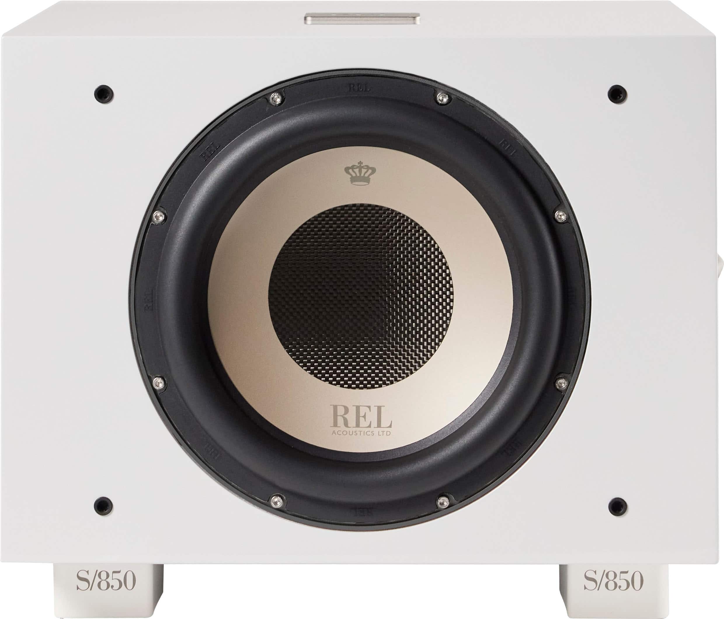 REL - S/850 - White - Front_Zoom