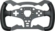 Front. Moza Racing - ES Formula Sim Racing Wheel Mod for Windows.