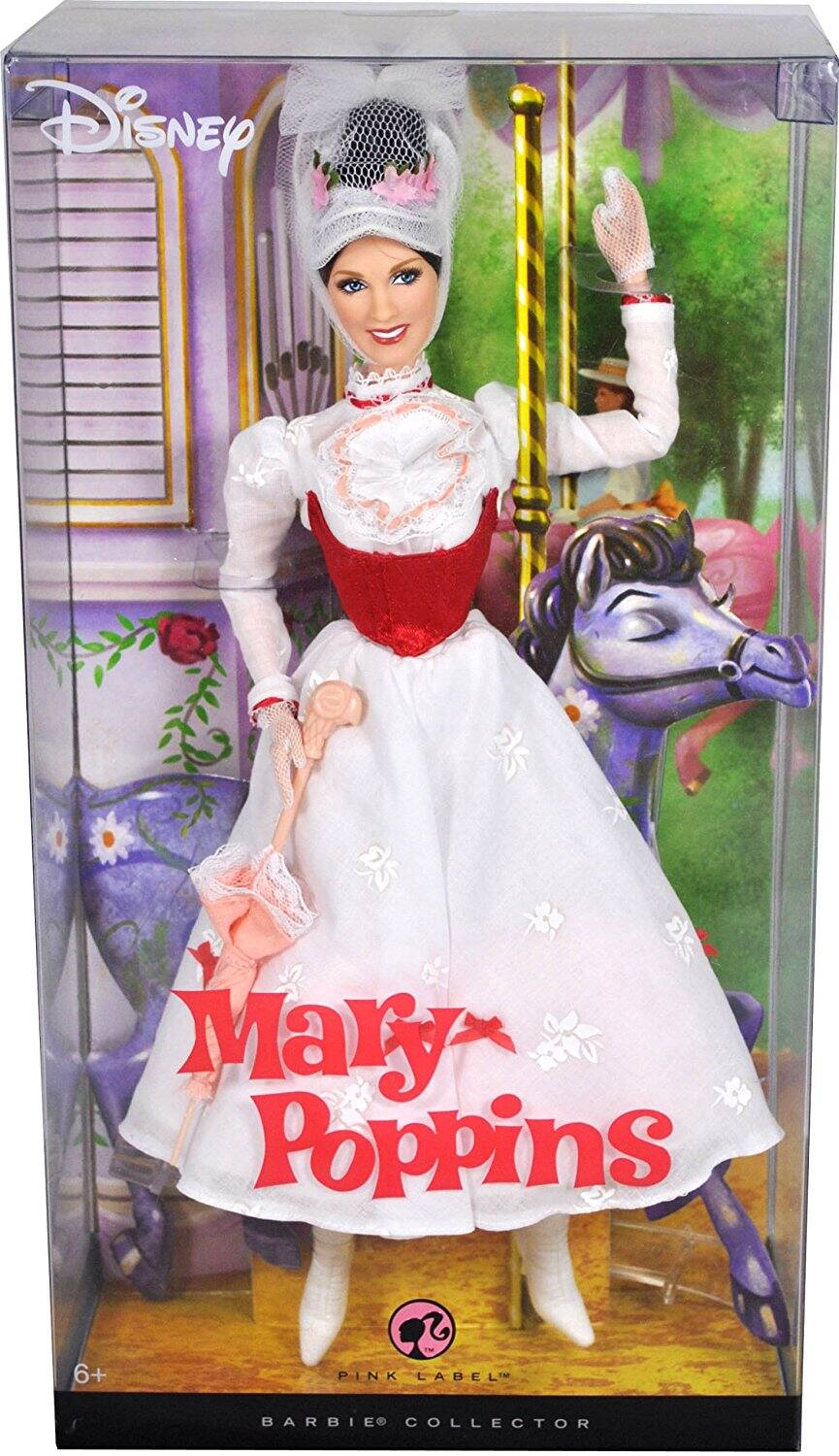 Disney Mary Poppins  
6+  
PINK LABEL  
BARBIE COLLECTOR