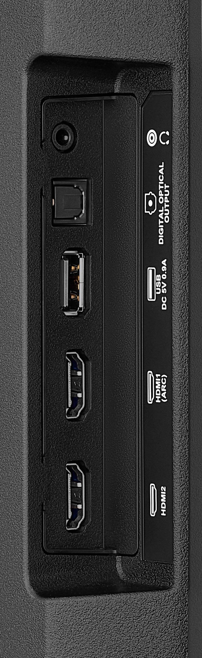 C: OPTICAL OUTPUT DIGITAL 0.9A USB 5V DC I HDM11 (ARC) HDMI2