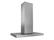 Left. Zephyr - Roma 36 in. 600 CFM Island Mount Range Hood with LED Lighting - Stainless Steel.