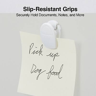 Slip-Resistant Grips  
Securely Hold Documents, Notes, and More  

Pick up Dog food
