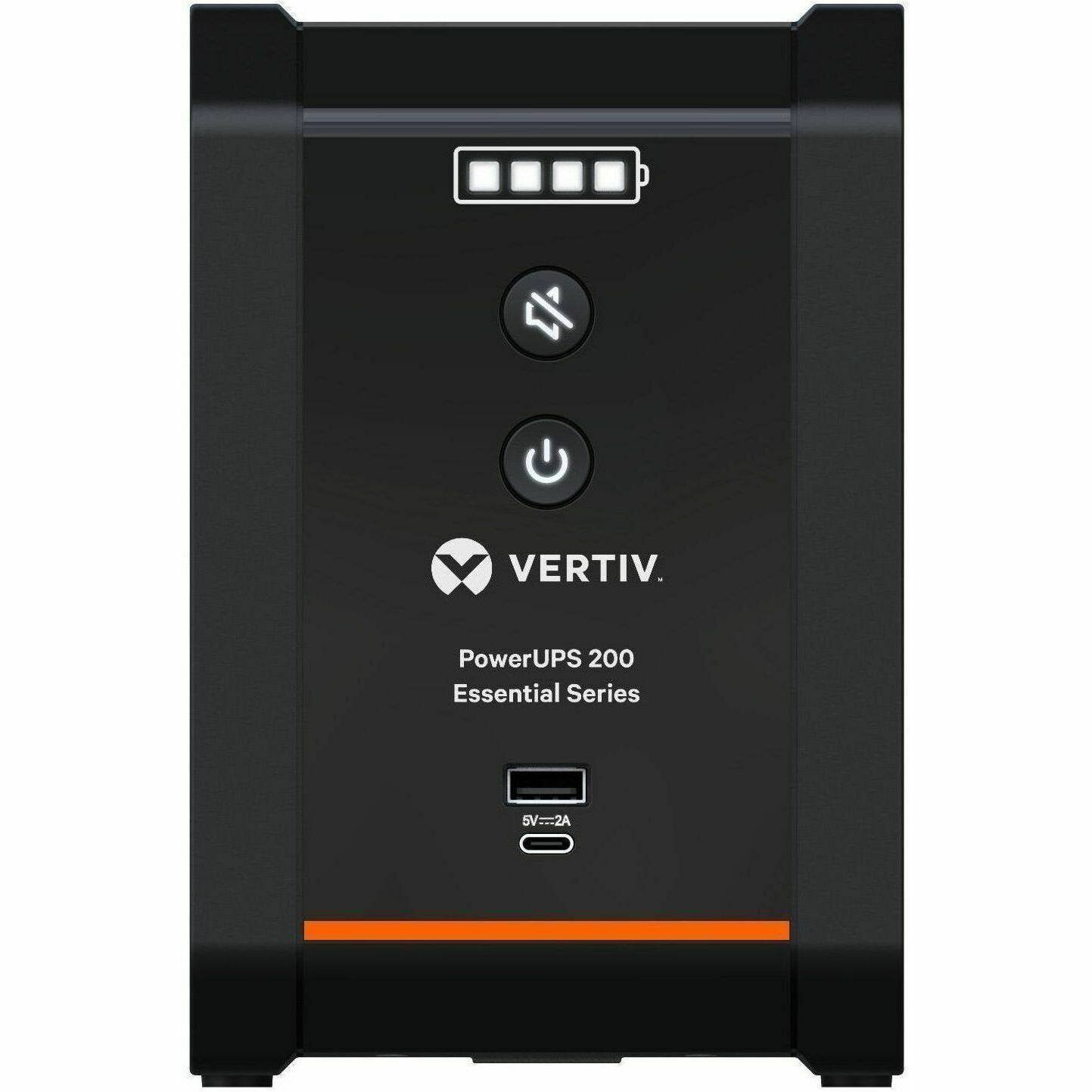VERTIV  
PowerUPS 200  
Essential Series  
SV=2A