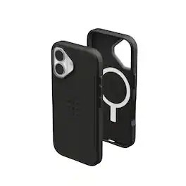 UAG - iPhone 17 Case with MagSafe, Hypercush Impact Protection, Triple-Shot Overmold Construction, Civilian - Black