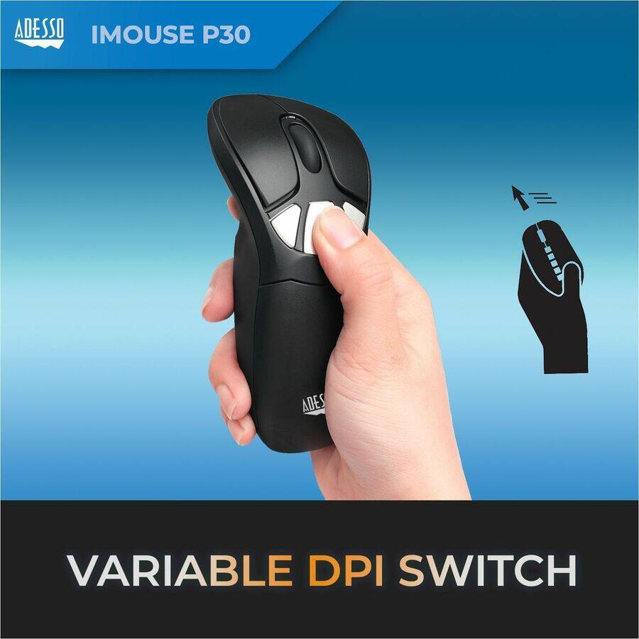 ADESSO IMOUSE P30

VARIABLE DPI SWITCH