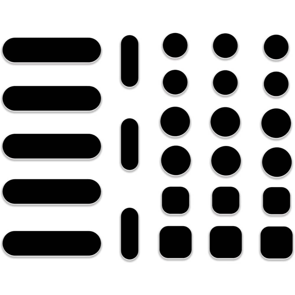 RTMB - Universal Webcam Covers, Privacy Protection – Black 26-Pack