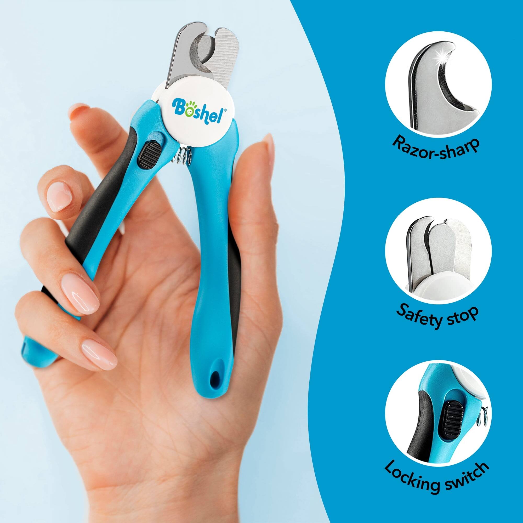 Boshel
Razor-sharp
Safety stop
Locking switch