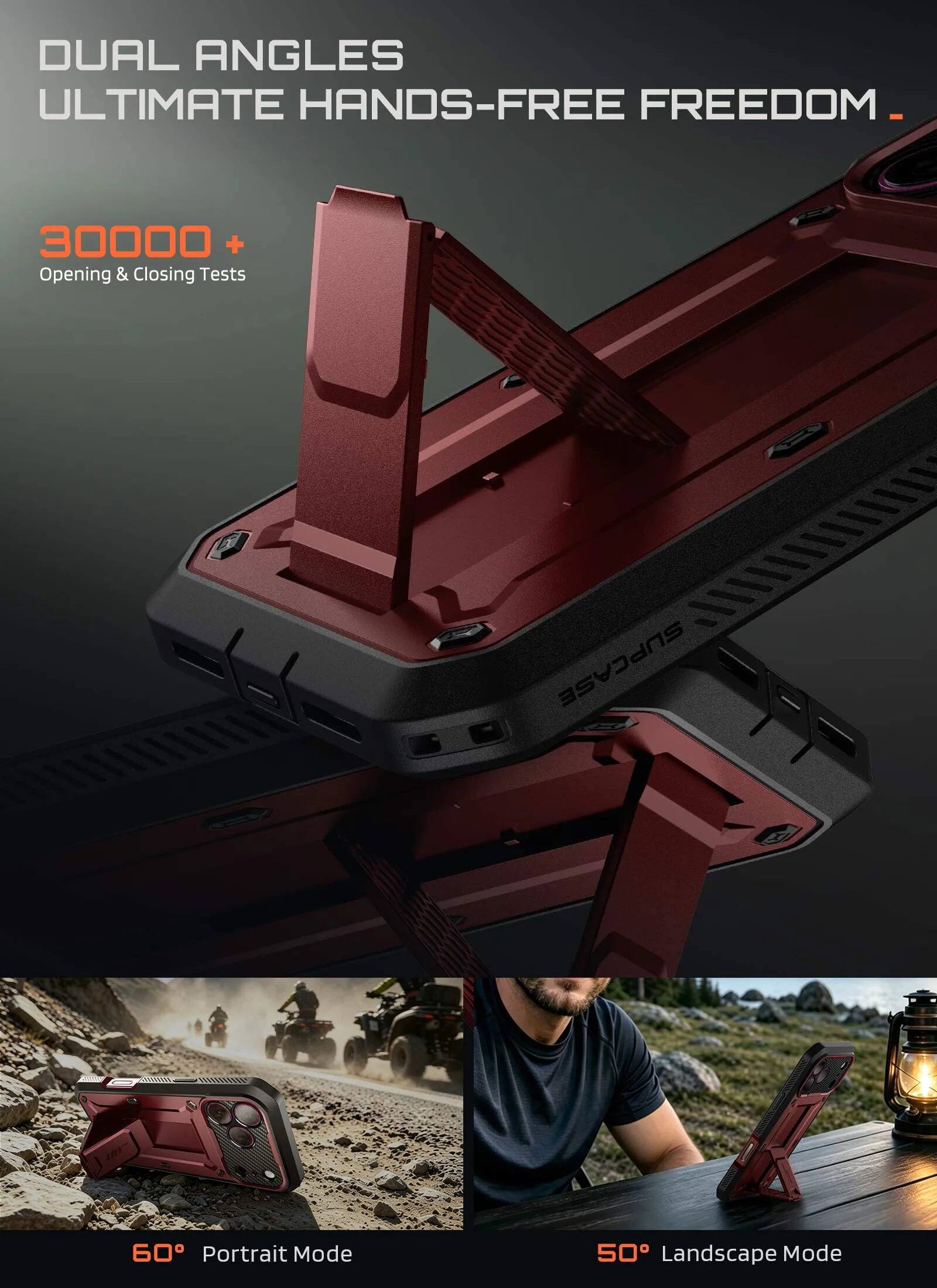 DUAL ANGLES ULTIMATE HANDS-FREE FREEDOM

30000+ Opening & Closing Tests

60° Portrait Mode

50° Landscape Mode