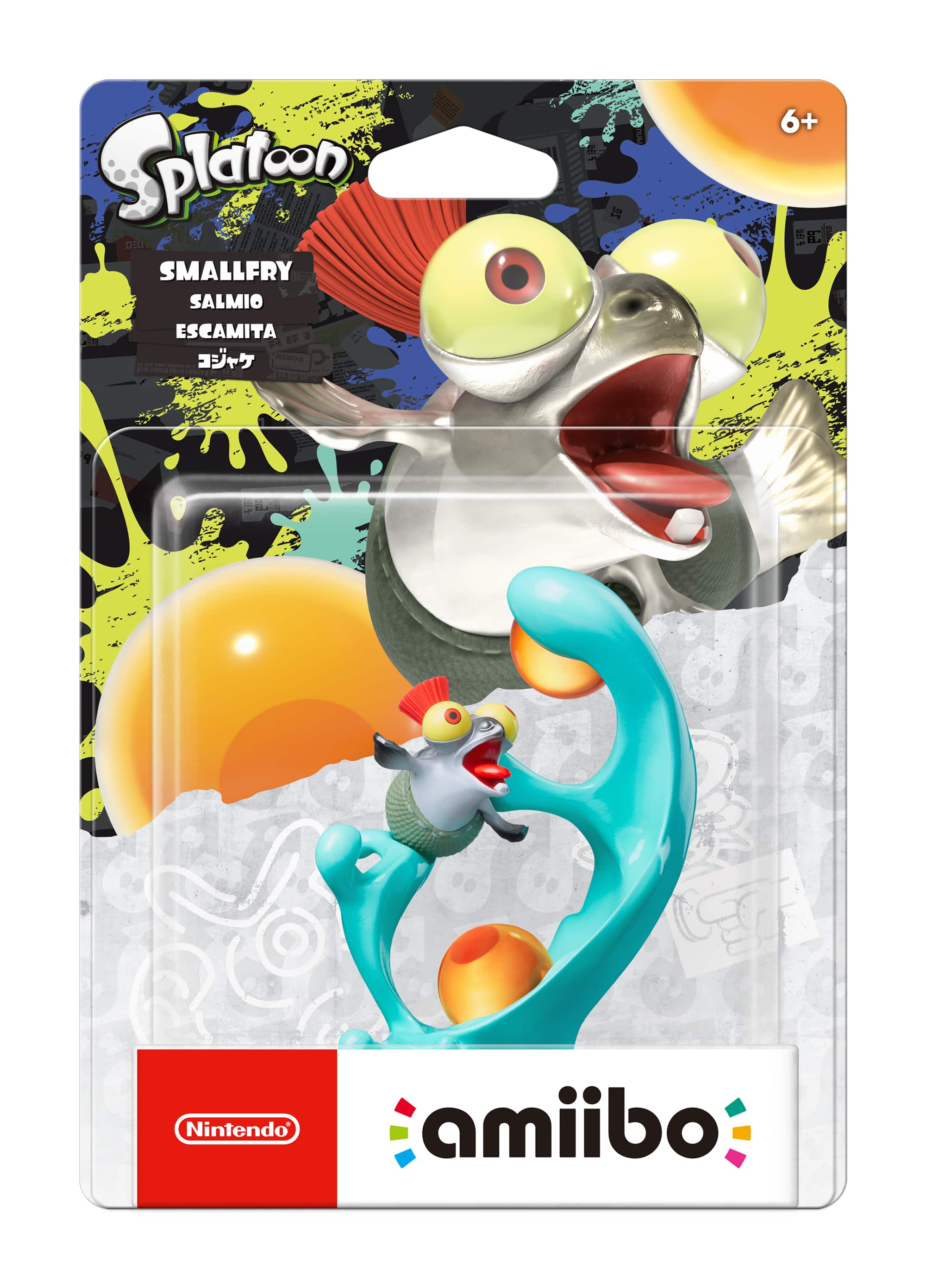 Nintendo - amiibo (Splatoon Series) - Smallfry - Blue - Front_Zoom
